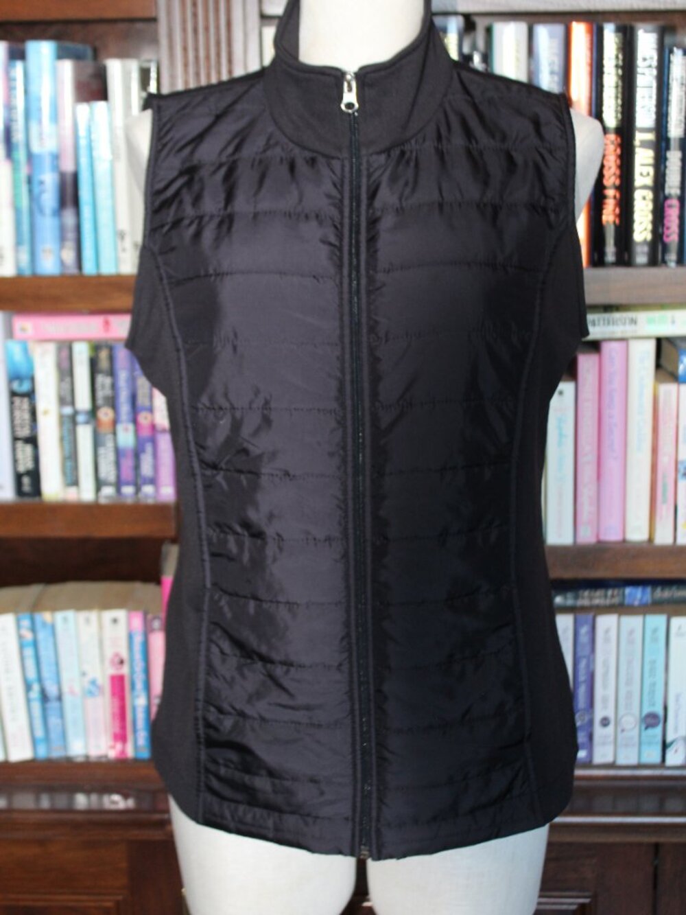 Made For Life Black Quilted Vest